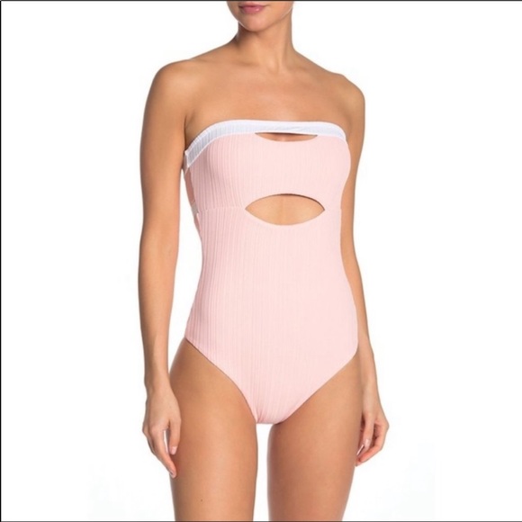 Onia Other - Onia | Natalie One Piece Swimsuit Solid Rib Pink M